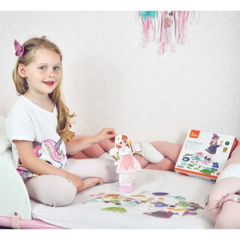 VIGA Drewniana Układanka Magnetyczna Ubieranka Edukacyjna VIGA Drewniana Układanka Magnetyczna Ubieranka Edukacyjna