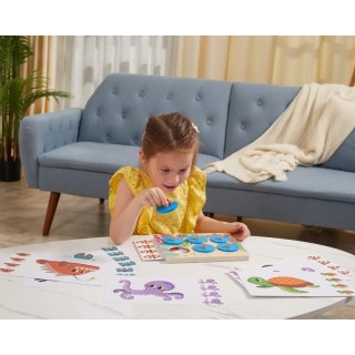 GRA PORÓWNAJ ZNAJDŹ RÓŻNICE ZWIERZĘTA MORSKIE EDUKACYJNE KONCENTRACYJNE DLA