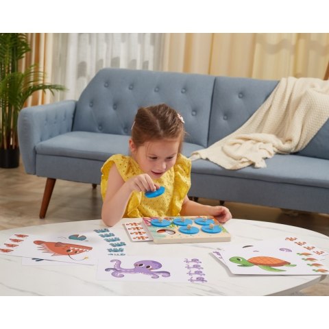 GRA PORÓWNAJ ZNAJDŹ RÓŻNICE ZWIERZĘTA MORSKIE EDUKACYJNE KONCENTRACYJNE DLA