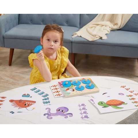 GRA PORÓWNAJ ZNAJDŹ RÓŻNICE ZWIERZĘTA MORSKIE EDUKACYJNE KONCENTRACYJNE DLA