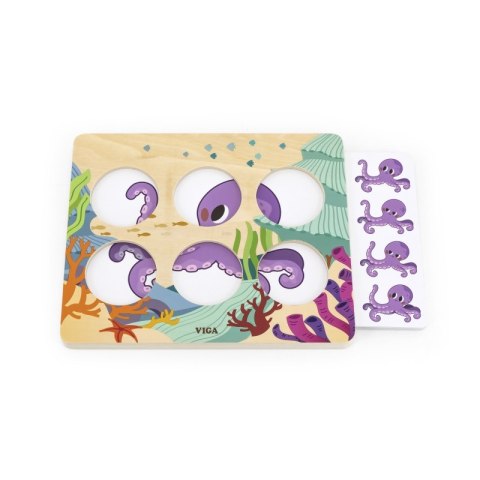 GRA PORÓWNAJ ZNAJDŹ RÓŻNICE ZWIERZĘTA MORSKIE EDUKACYJNE KONCENTRACYJNE DLA