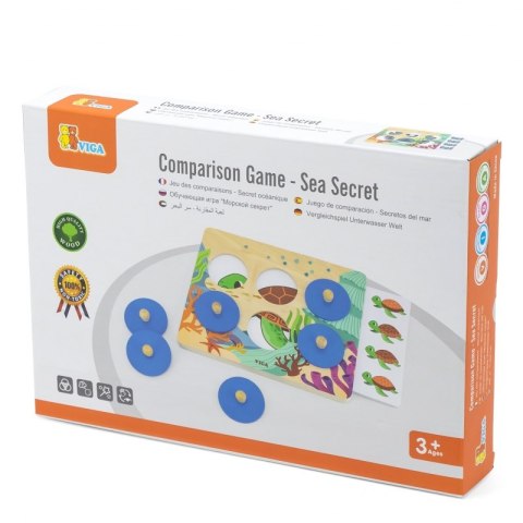 GRA PORÓWNAJ ZNAJDŹ RÓŻNICE ZWIERZĘTA MORSKIE EDUKACYJNE KONCENTRACYJNE DLA