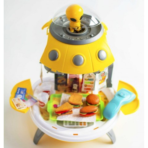 SKLEP FAST FOOD 3W1 PLECAK PROJEKTOR UFO 60 EL ZESTAW DLA DZIECI ZABAWA
