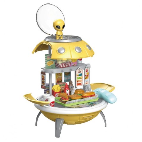 SKLEP FAST FOOD 3W1 PLECAK PROJEKTOR UFO 60 EL ZESTAW DLA DZIECI ZABAWA