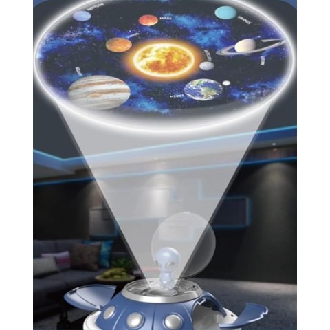 SKLEP FAST FOOD 3W1 PLECAK PROJEKTOR UFO 60 EL ZESTAW DLA DZIECI ZABAWA