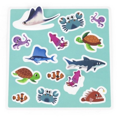 GRA ZESTAW MAGNETYCZNY DO ŁOWIENIA RYBEK EDUKACYJNY UKŁADANKA SZNUROWANKA