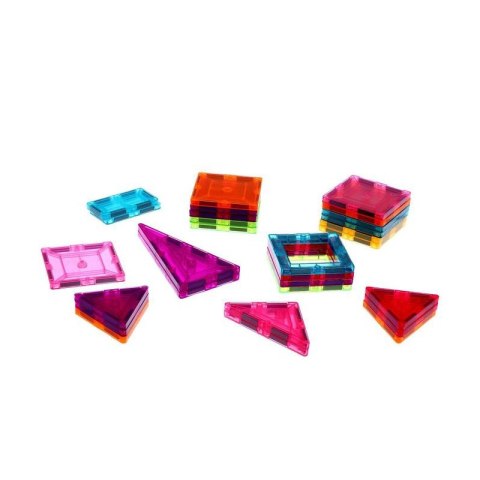 MAGNETYCZNE KLOCKI KONSTRUKCYJNE MONTESSORI 3D ROZWOJOWE KREATYWNE KOLOROWE