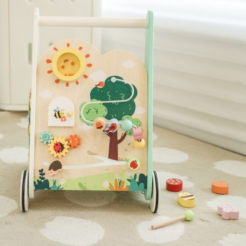 CLASSIC WORLD Drewniany Pchacz Multifunkcyjny 8w1 "Leśny Chodzik"