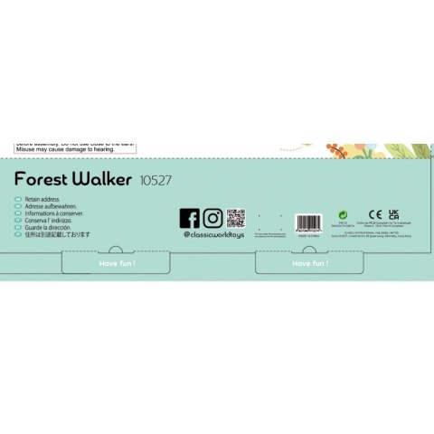 CLASSIC WORLD Drewniany Pchacz Multifunkcyjny 8w1 "Leśny Chodzik"