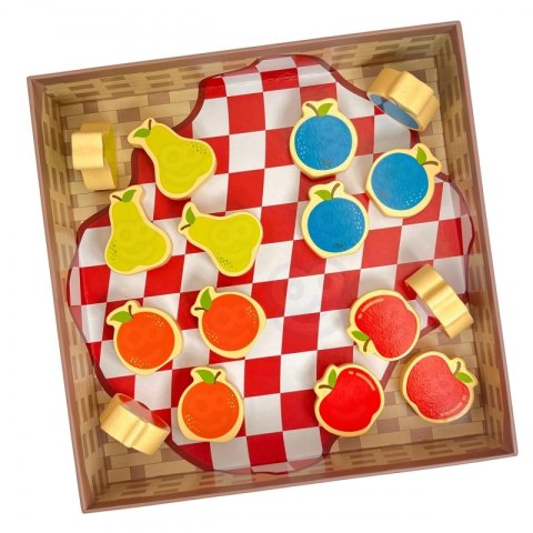 WIEWIÓRKA W SADZIE GRA PLANSZOWA RODZINNA DLA DZIECI FSC EDUKACYJNA