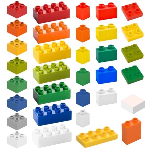 MASTERKIDZ Zestaw Klocków Konstrukcyjnych STEM 563 el. z Nakładkami na Panel 4 szt.