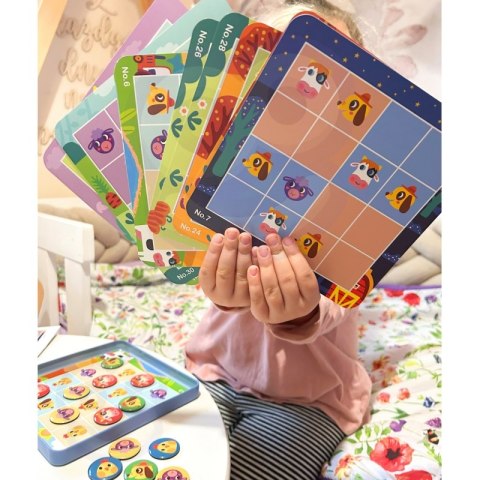 GRA SUDOKU DLA DZIECI WERSJA FARMA EDUKACYJNE KREATYWNE KONCENTRACJA