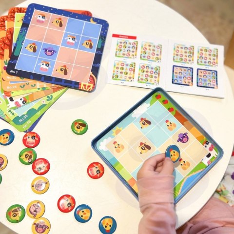 GRA SUDOKU DLA DZIECI WERSJA FARMA EDUKACYJNE KREATYWNE KONCENTRACJA