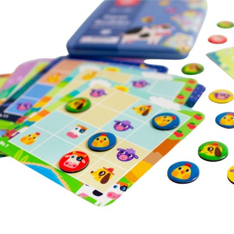 GRA SUDOKU DLA DZIECI WERSJA FARMA EDUKACYJNE KREATYWNE KONCENTRACJA
