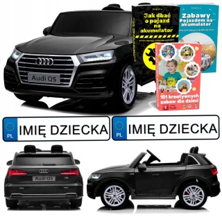 AUTO NA AKUMULATOR DWUOSOBOWE AUDI Q5 SAMOCHÓD ELEKTRYCZNY MP4 LAKIER 4X4