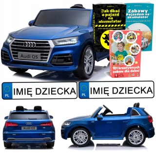 AUTO NA AKUMULATOR DWUOSOBOWE AUDI Q5 SAMOCHÓD ELEKTRYCZNY MP4 LAKIER 4X4