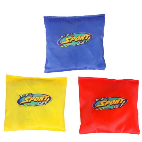 GRA ZRĘCZNOŚCIOWA RZUT WORECZKAMI DO CELU BAG TOSS GAME TARCZA PIŁECZKI
