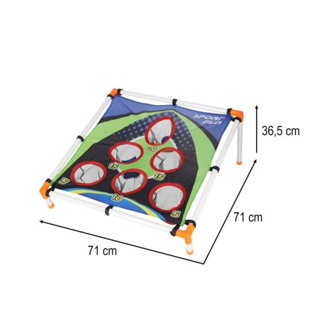 GRA ZRĘCZNOŚCIOWA RZUT WORECZKAMI DO CELU BAG TOSS GAME TARCZA PIŁECZKI