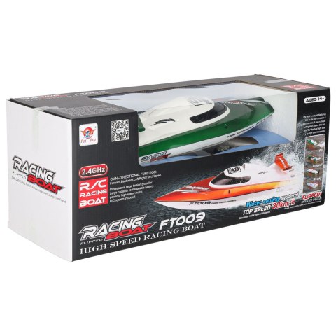 ŁÓDŹ ZDALNIE STEROWANA MOTORÓWKA RC 30KM/H FT009 PILOT 2.4GHz ZASIĘG 150M