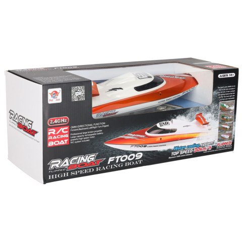 ŁÓDŹ ZDALNIE STEROWANA MOTORÓWKA RC 30KM/H FT009 PILOT 2.4GHz ZASIĘG 150M