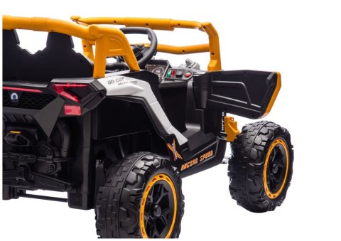 SAMOCHÓD NA AKUMULATOR M2 4X4 ŚWIATŁA LED EVA PILOT SKÓRA MP3 BLUETOOTH