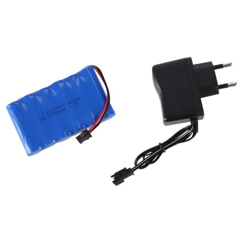 SAMOCHÓD ZDALNIE STEROWANY AUTO RC ROCK CRAWLER 1:12 4X4 METAL PILOT 2.4G AKU