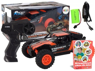 SZYBKI SAMOCHÓD TERENOWY ZDALNIE STEROWANY 1:24 BUGGY AUTO RC 20KM/H PILOT
