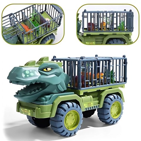 WOOPIE Ciężarówka Dinozaur Transporter Figurki