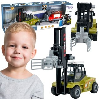 WÓZEK WIDŁOWY ZACISKOWY PRZYCZEPĄ DŹWIĘKI ŚWIATŁA POJAZD DLA DZIECI