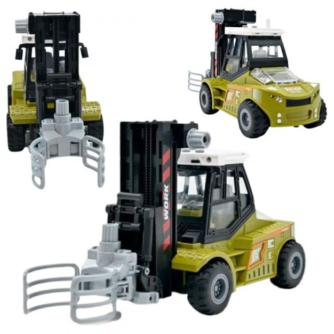 WÓZEK WIDŁOWY ZACISKOWY PRZYCZEPĄ DŹWIĘKI ŚWIATŁA POJAZD DLA DZIECI