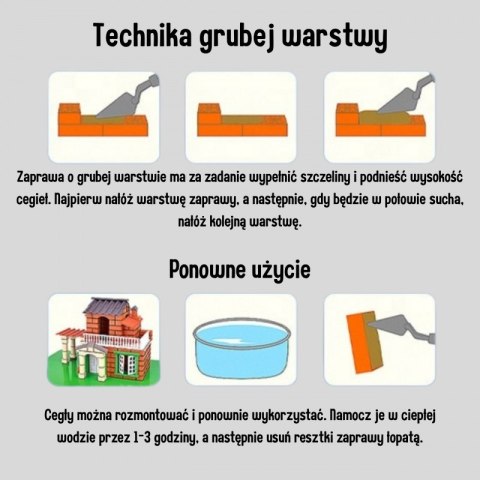 WOOPIE Zestaw Do Budowania z Cegieł - Willa 357 el.