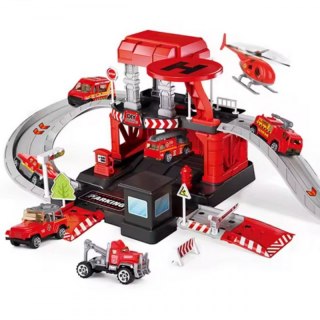 GARAŻ PARKING STRAŻ POŻARNA 43 EL DLA DZIECI POJAZDY KREATYWNE