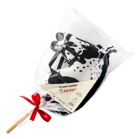 HOBBY HORSE ZESTAW KOŃ KARO-SROKATY DERKA FUKSJA I GRANAT NAUSZNIKI KANTAR