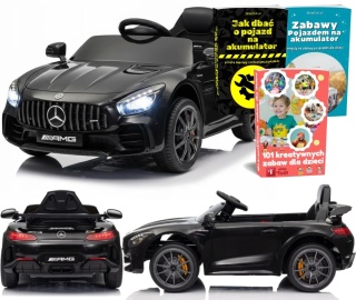 SPORTOWE AUTO NA AKUMULATOR DLA DZIECKA CABRIO ELEKTRYCZNE MERCEDES GTR EVA