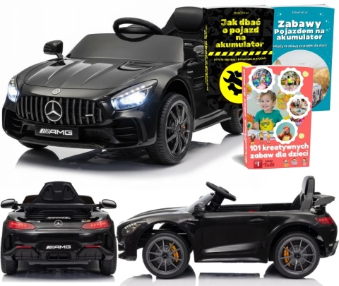 SPORTOWE AUTO NA AKUMULATOR DLA DZIECKA CABRIO ELEKTRYCZNE MERCEDES GTR EVA