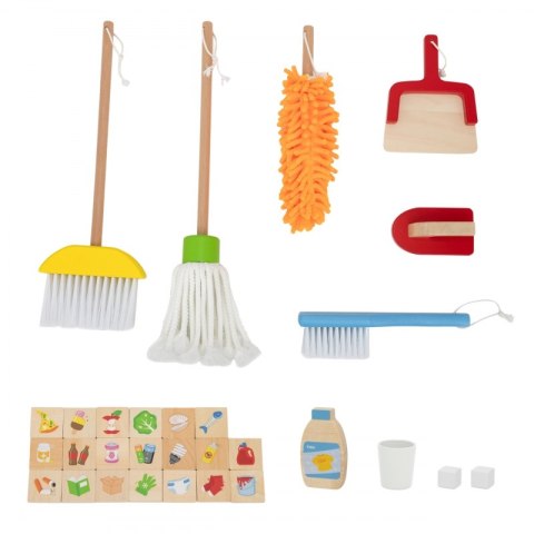 VIGA Centrum Domowe 3w1 z Akcesoriami - Nauka i Zabawa dla Dzieci