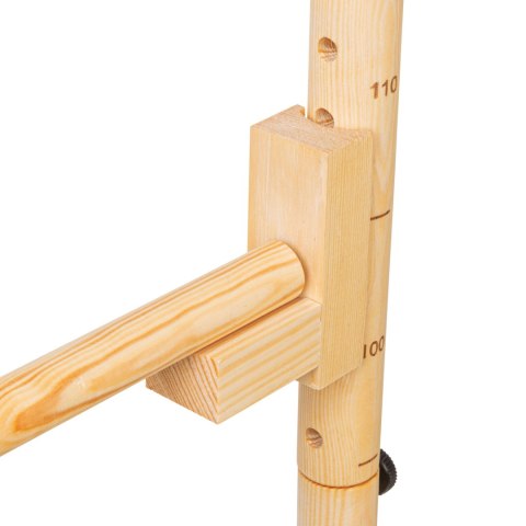 HOBBY HORSE DREWNIANA PRZESZKODA DO SKAKANIA SKIPPI REGULOWANA TORBA