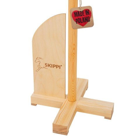 HOBBY HORSE DREWNIANA PRZESZKODA DO SKAKANIA SKIPPI REGULOWANA TORBA