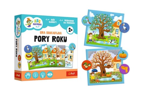 Gra edukacyjna Pory Roku ABC Malucha Rodzina Treflików Trefl 02906