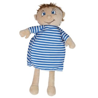 LALKA PLUSZOWA MASKOTKA BUDOWA CIAŁA NAUKA ANATOMII NARZĄDY CHŁOPIEC STEM