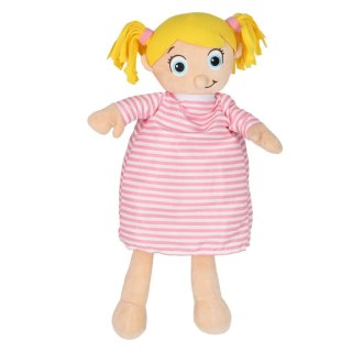 LALKA PLUSZOWA MASKOTKA BUDOWA CIAŁA NAUKA ANATOMII NARZĄDY DZIEWCZYNKA STEM