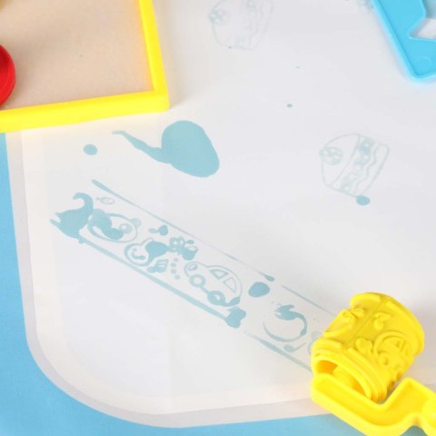 DUŻA MATA WODNA 100X80CM DO MALOWANIA RYSOWANIA WODĄ MAZAKI SZABLONY WAŁEK