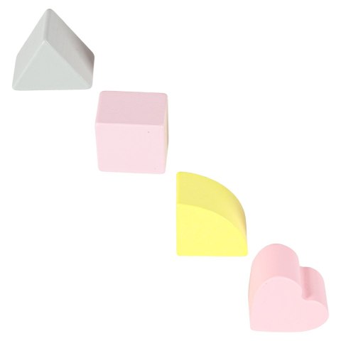 DREWNIANY PCHACZ CHODZIK EDUKACYJNY DLA DZIECKA LICZYDŁO SORTER KLOCKI CYMBAŁKI