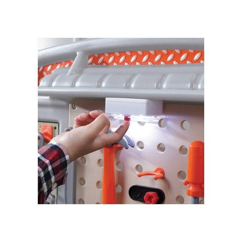 STEP2 Duży Warsztat dla Dzieci Kącik majsterkowicza Światlo + 45 Akcesoria