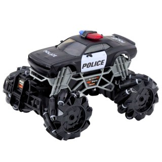 SAMOCHÓD ZDALNIE STEROWANY AUTO RC POLICJA 1:16 ŚWIATŁA LED DYM PILOT 2.4G