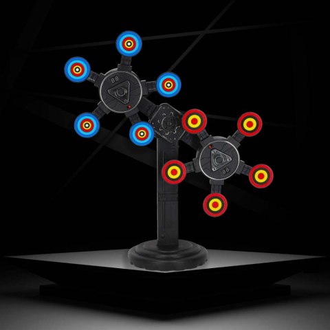 Tarcza elektroniczna ruchoma podwójna strzelnica strzelanie do celu Tarcza elektroniczna ruchoma podwójna strzelnica strzelanie do celu