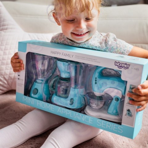 ZESTAW AGD DLA DZIECI 3W1 MIKSER BLENDER ROBOT KUCHENNY DŹWIĘK ŚWIATŁO WOOPIE ZESTAW AGD DLA DZIECI 3W1 MIKSER BLENDER ROBOT KUCHENNY DŹWIĘK ŚWIATŁO WOOPIE