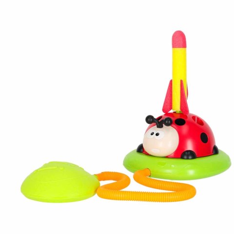 GRA ZRĘCZNOŚCIOWA DLA DZIECI BIEDRONKA 4W1 SKAKANKA WYRZUTNIA RZUT DO CELU