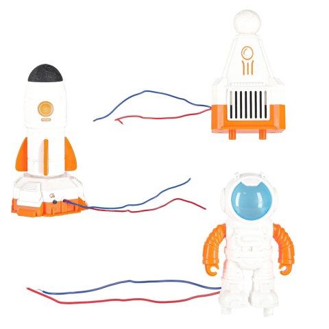 MAŁY ELEKTRONIK ELEKTRYK ZESTAW DOŚWIADCZALNY EDUKACYJNY STACJA KOSMICZNA