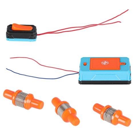 MAŁY ELEKTRONIK ELEKTRYK ZESTAW DOŚWIADCZALNY EDUKACYJNY STACJA KOSMICZNA